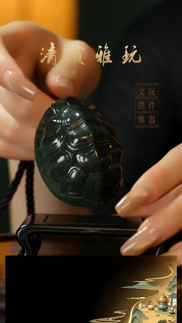 玉《富甲天下新品》手把件摆件