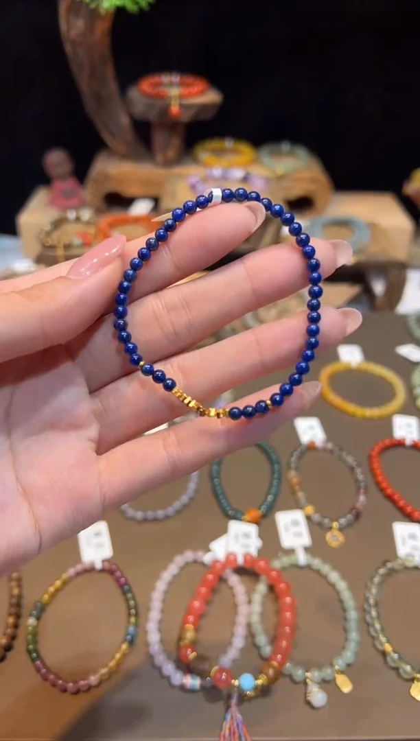 未镶嵌青金石手链手饰@@B1173