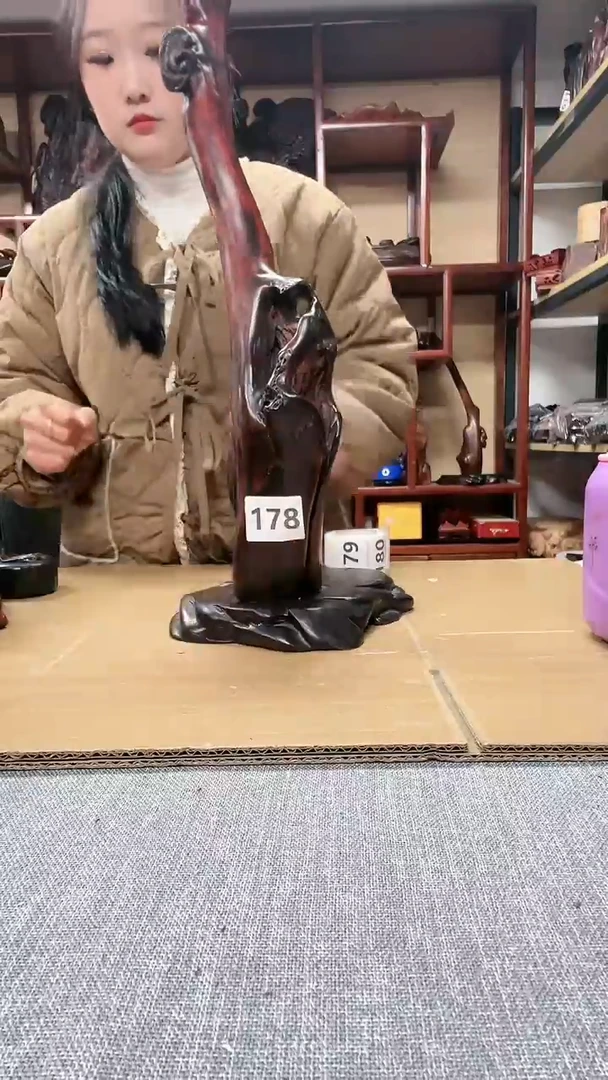 【闪购商品】贡木 红木底座工艺品收藏