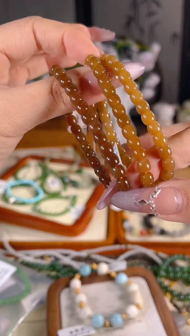 未镶嵌手链和田玉多样性发其一孤品默认微瑕