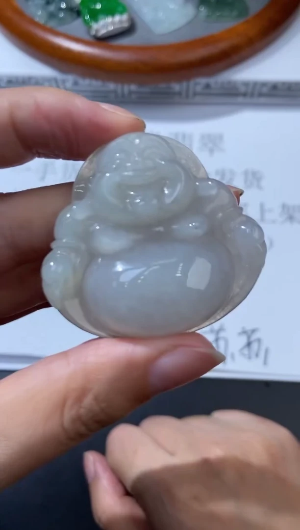 未镶嵌挂件翡翠376675    多人