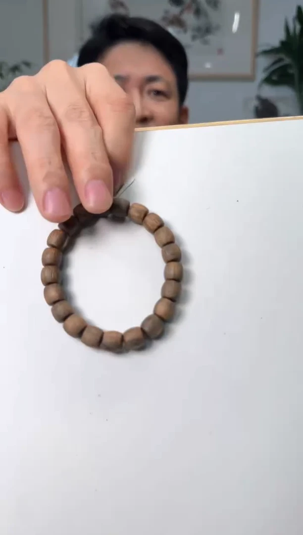 【闪购商品】沉香手串顺纹老型珠奇楠沉香手串75