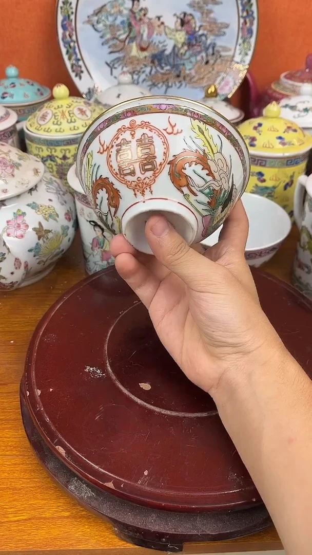 摆件567老厂瓷（已开价）