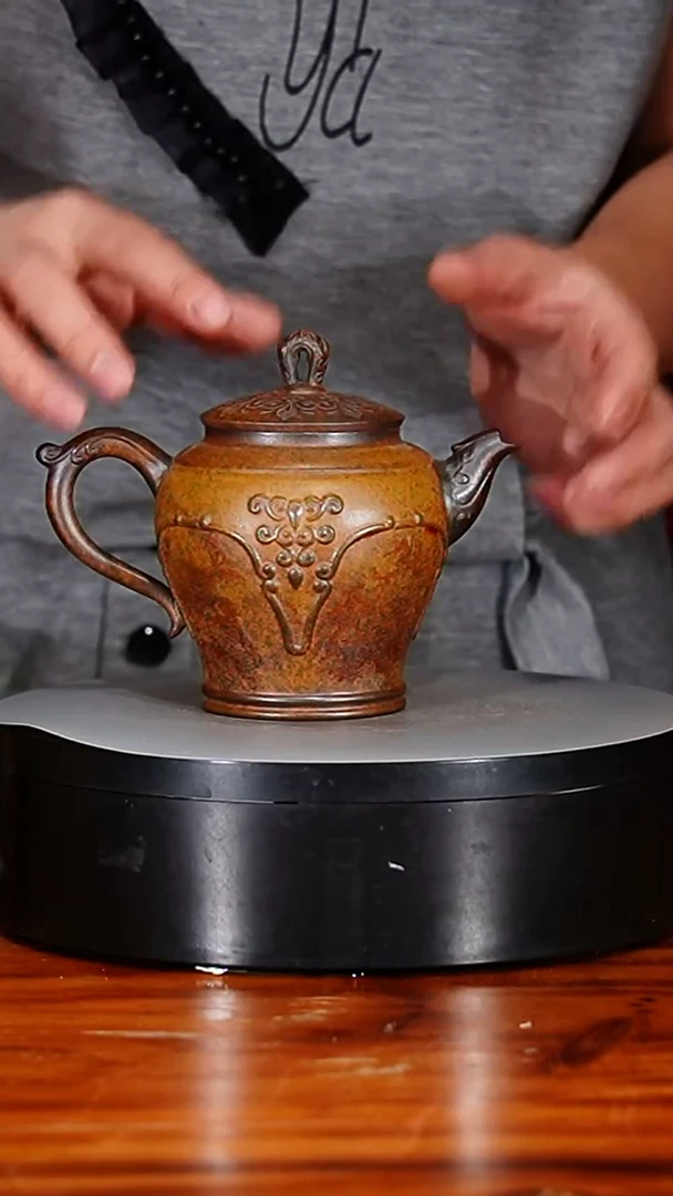 宜兴原矿紫砂壶茶壶350C