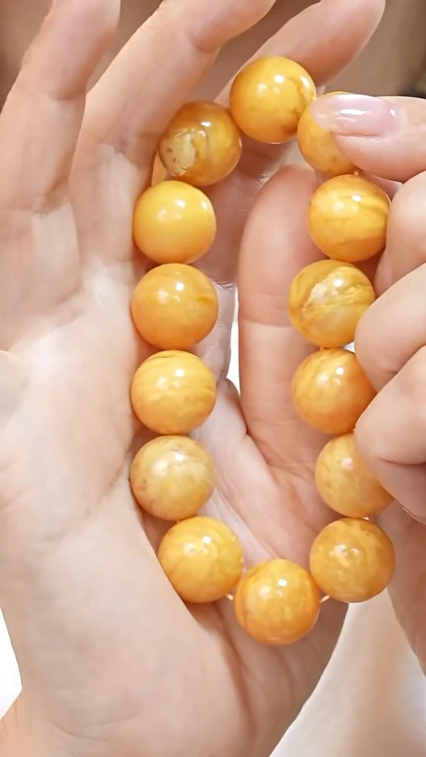 蜜蜡颈饰未镶嵌5102天然蜜蜡珠宝奇石云端妖孽石膏蜡全部保真