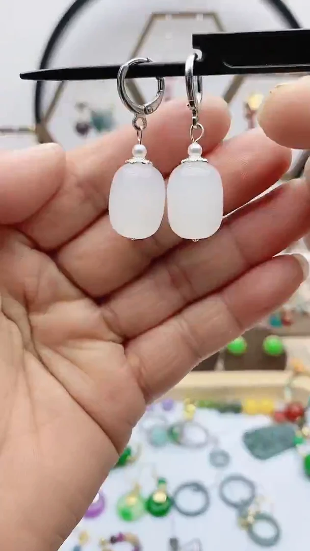 未镶嵌和田玉耳饰131