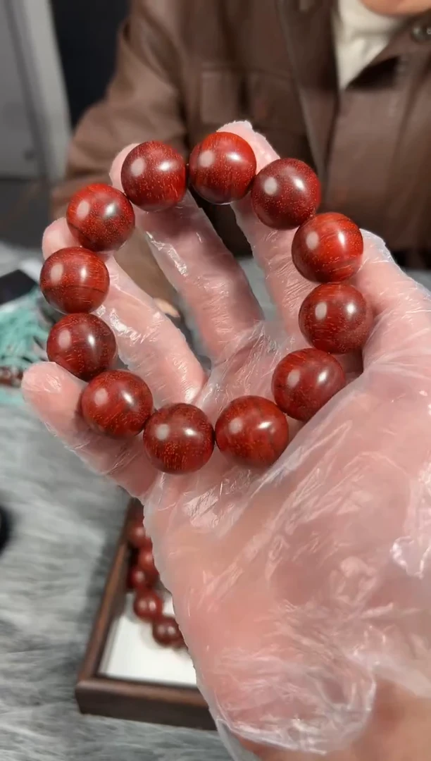 手串/手链小叶紫檀印度小叶紫檀（檀香紫檀）2.0虎皮