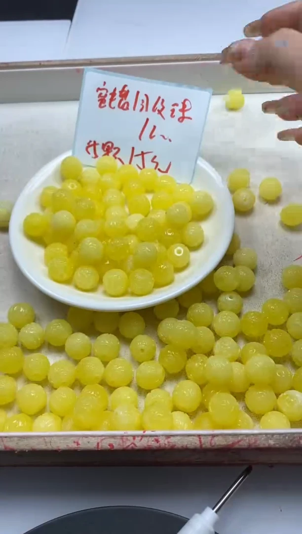 【闪购商品】蜜蜡颈饰未镶嵌w2087蜜蜡回纹珠12mm*5颗