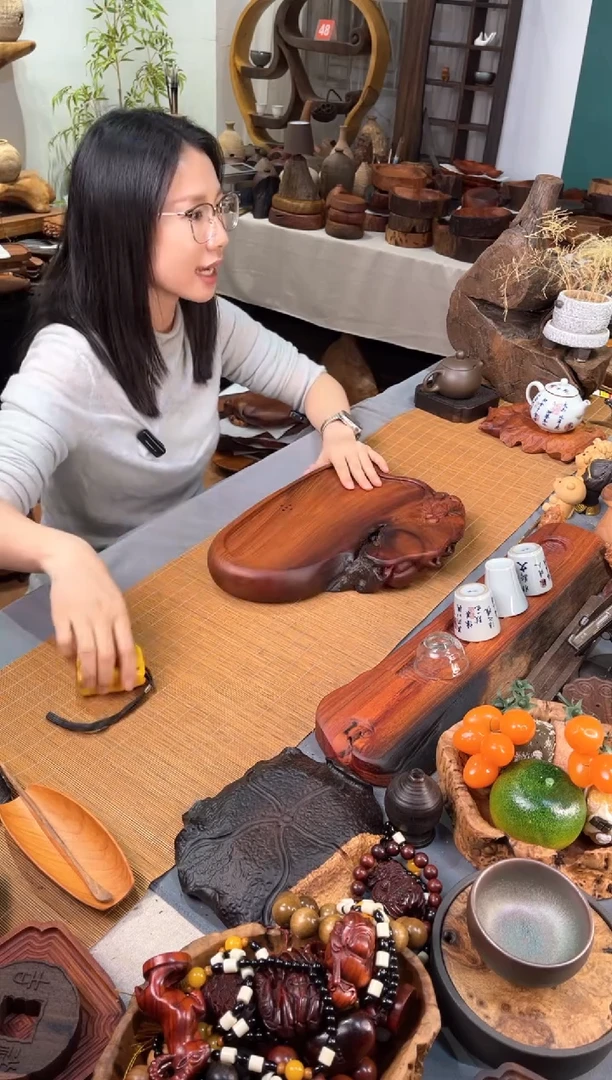 34-24-4.5缅花茶盘