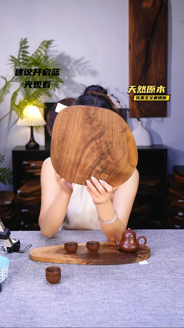 木顾****汗北美黑胡桃原木.干裂疤结不属于商品质量问题
