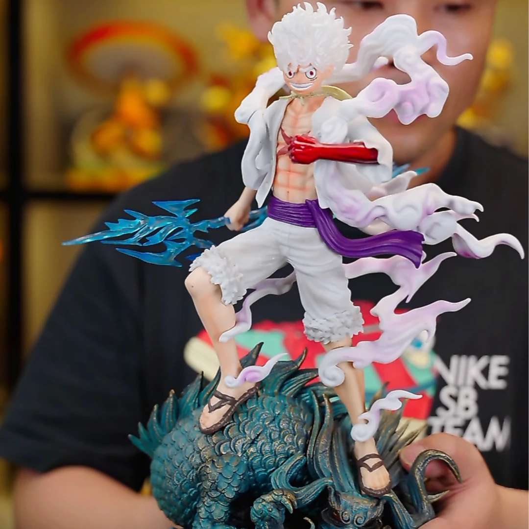 和之国系列五档尼卡路飞34cm海贼王手办模型雕像
