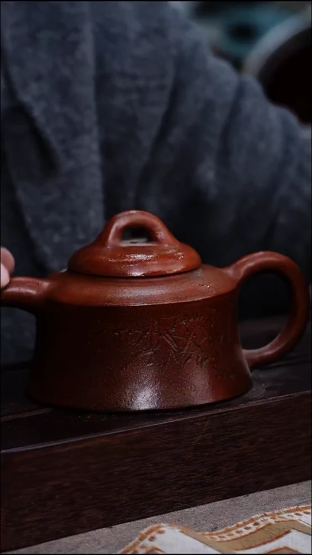 茶壶紫砂宜兴柴烧紫砂壶