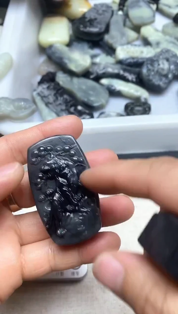 吊坠(不含链)未镶嵌和田玉1