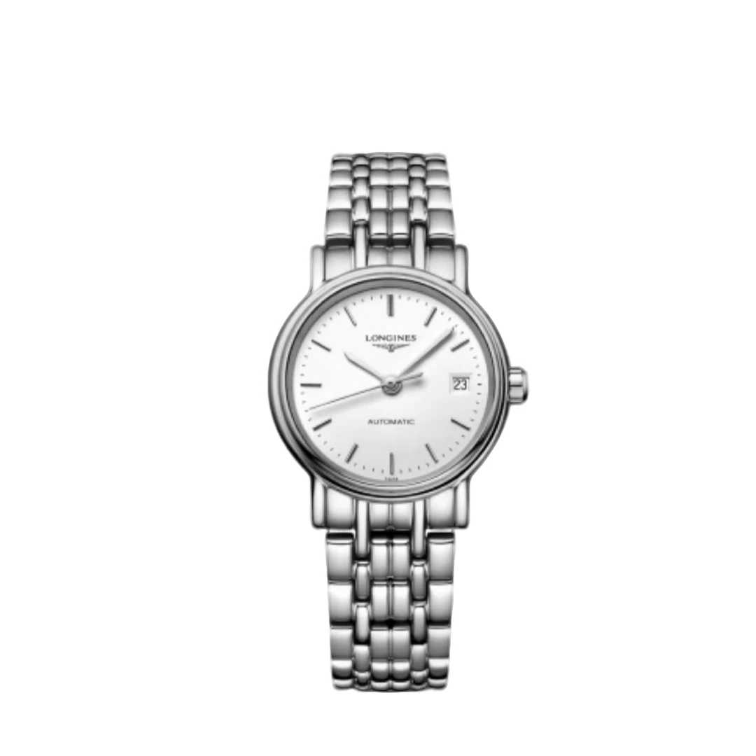 99新 Longines/浪琴 瑰丽/调丁刻/白盘/九月/35盘