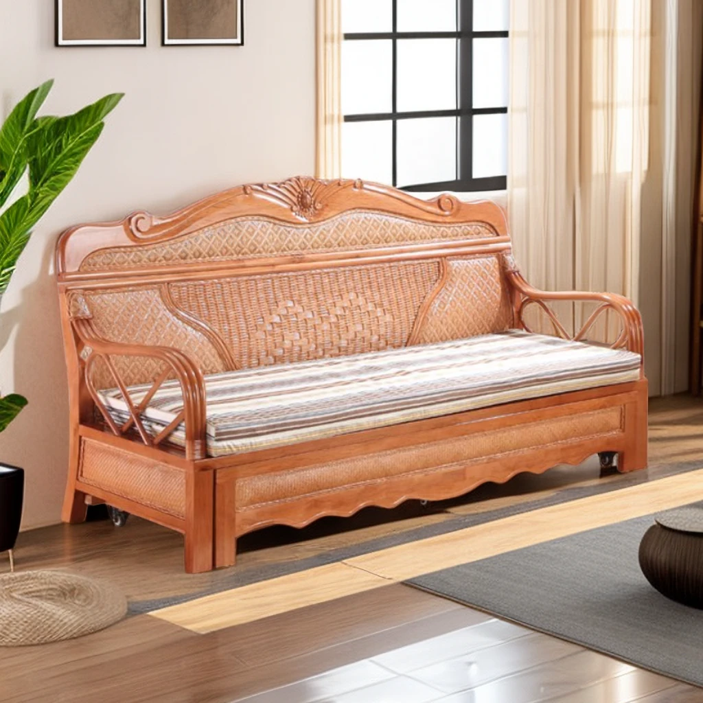 真藤沙发床椅沙发凳子真藤沙发藤编沙发藤艺椅子客厅大组合藤家具