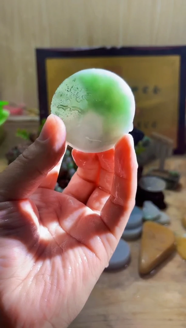 未镶嵌挂件翡翠A货常星3845