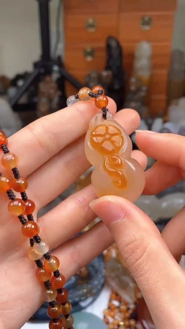 【闪购商品】玛瑙/玉髓颈饰未镶嵌AA