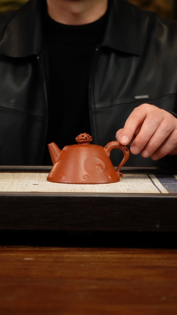茶壶紫砂朱泥惊涛