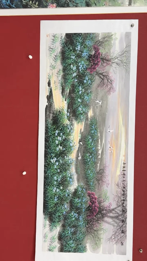 【闪购商品】国画国画绘画山水花鸟