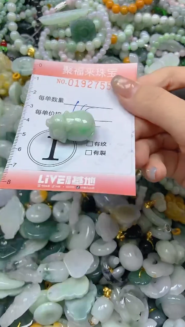 翡翠未镶嵌颈饰闪购0192755