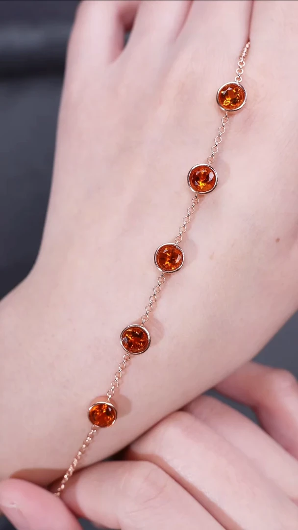 【闪购商品】手链银S925镶嵌水晶手链