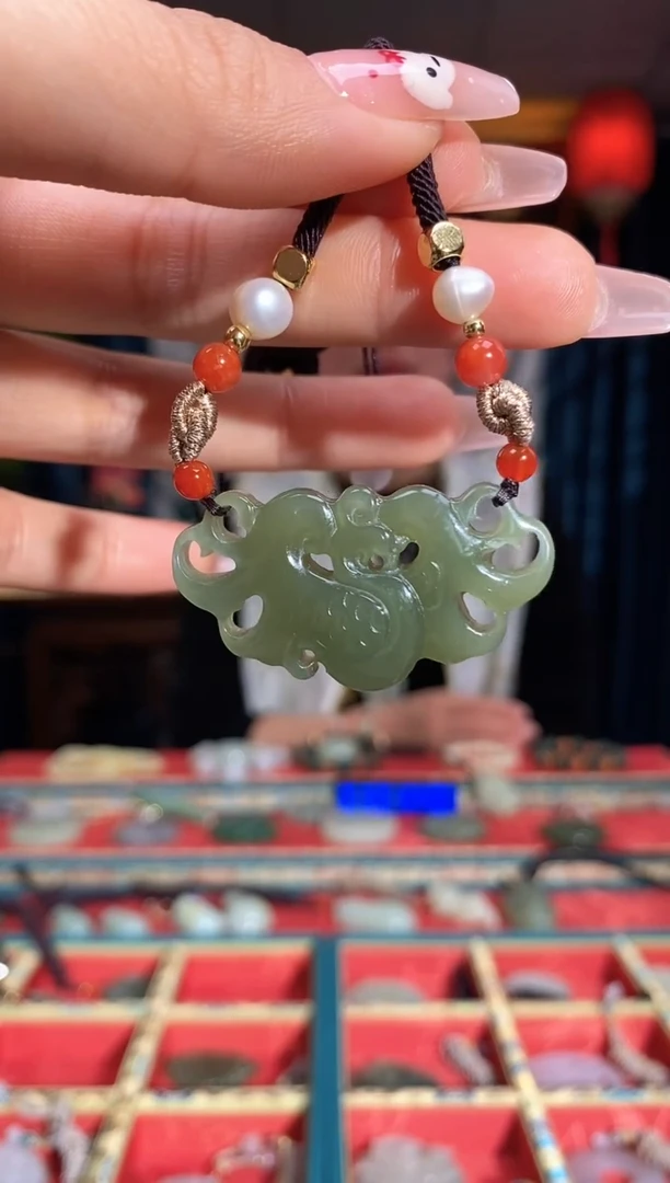 【闪购商品】和田玉颈饰未镶嵌凤凰