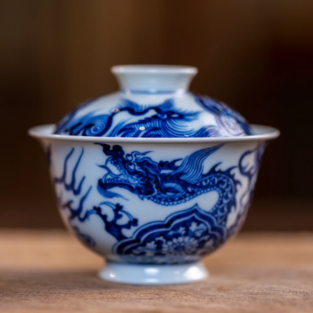 龍嘘仿元龙穿花套组【茶礼】
