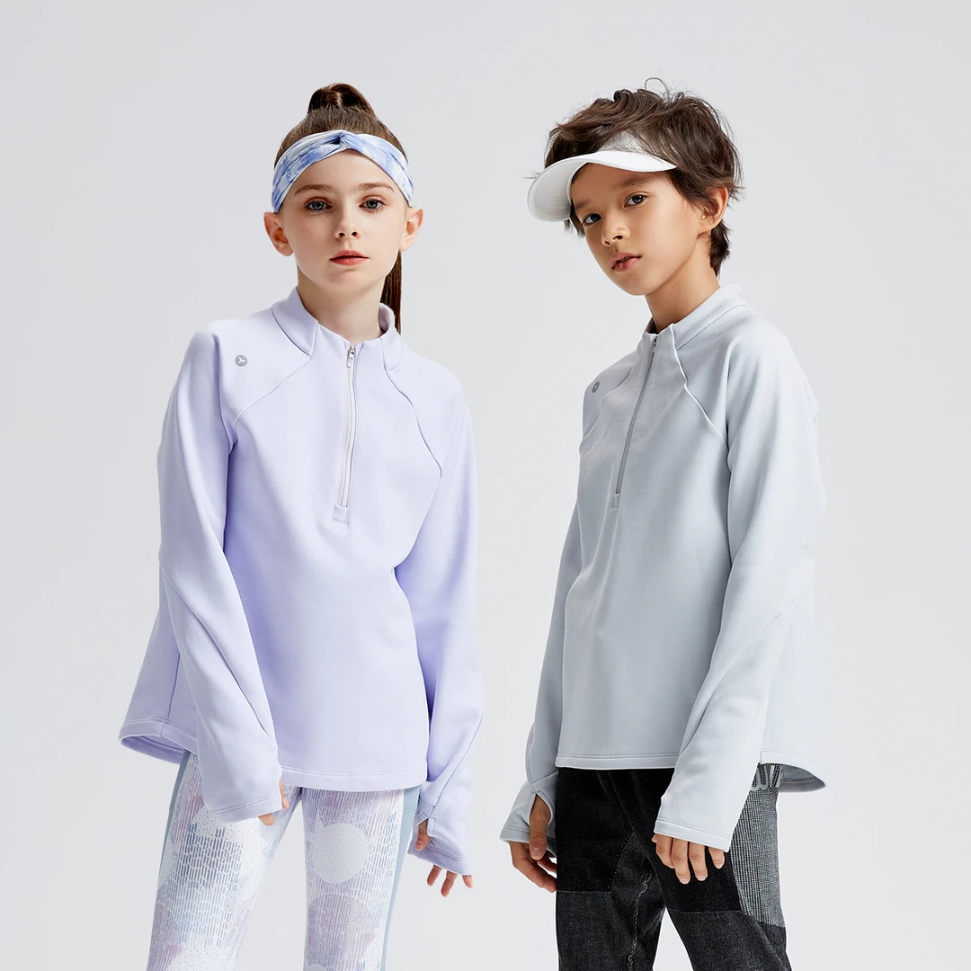 【暖暖绒】swift儿童卫衣运动空气衣25冬新款男女童套头衫SW3230117