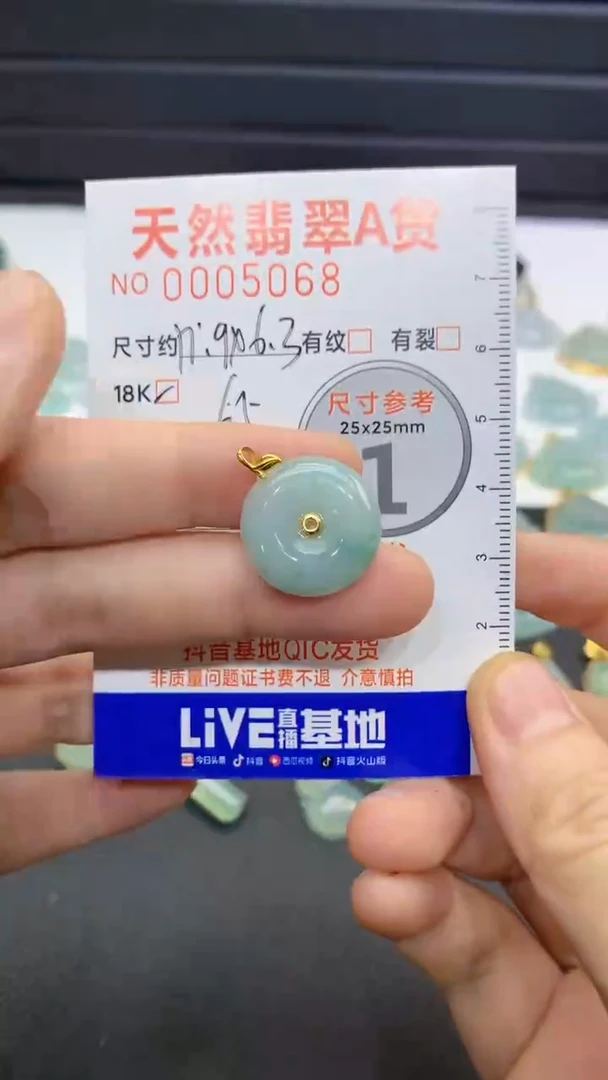 翡翠未镶嵌颈饰翡翠A货