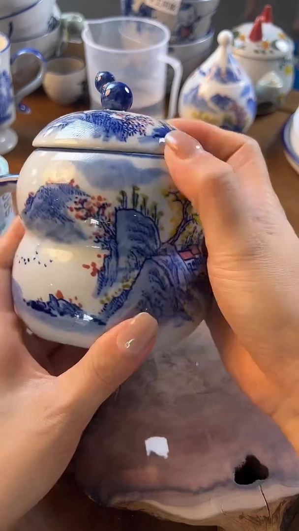 碗874老陶泥葫芦杯