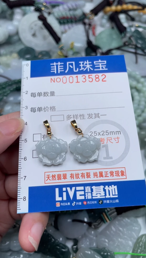 颈饰未镶嵌翡翠13582