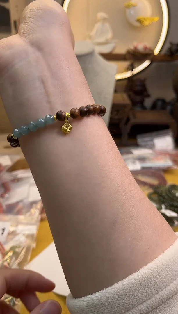 柚木手串/手链货号1495