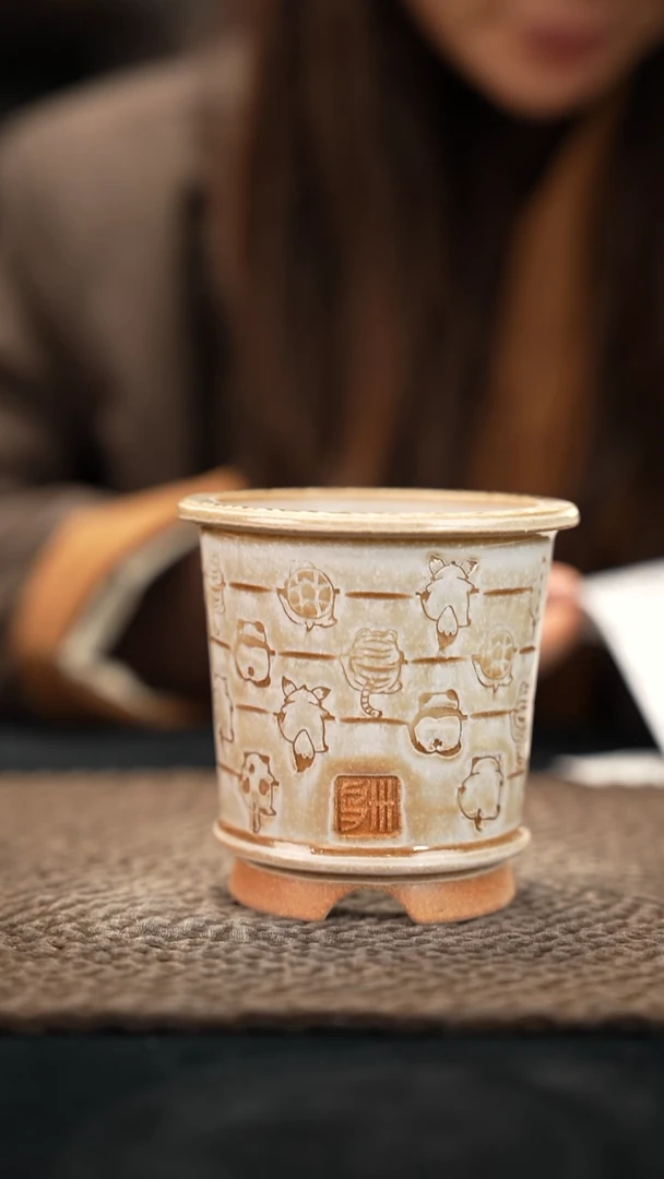 12-02-154花盆口径7.5瑕