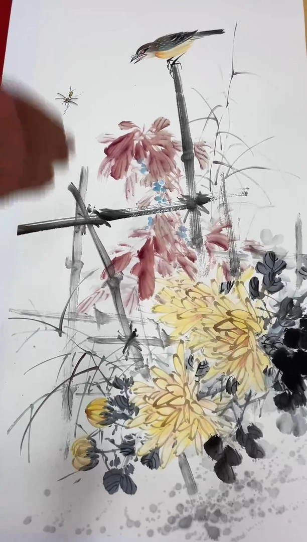 国画 史龙-绘画作品-19
