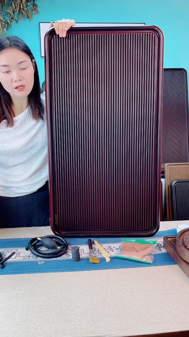 千川红色款式茶盘90*50*5
