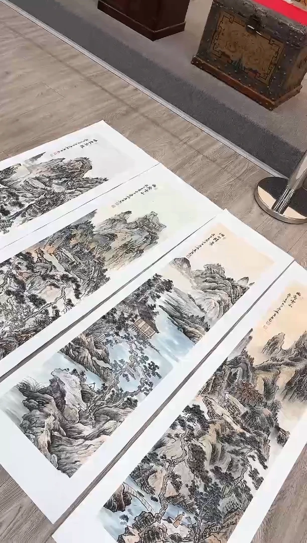 国画80赵隆轩艺术馆李庆兴老师作品