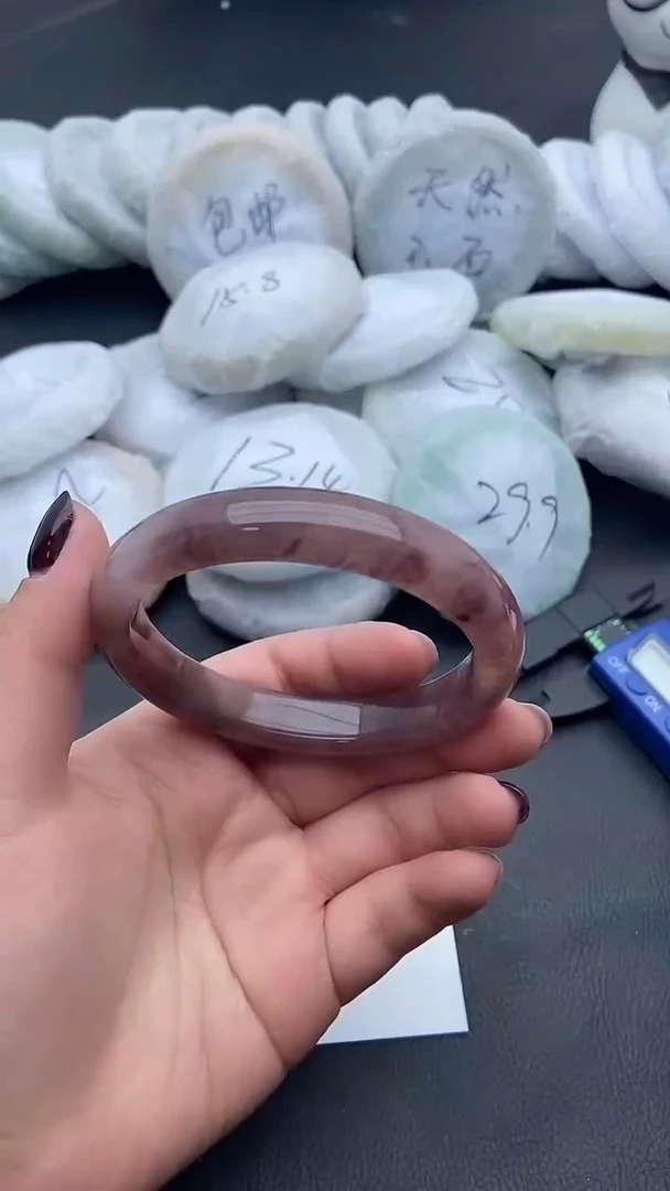 未镶嵌手镯石英质玉107+61/62