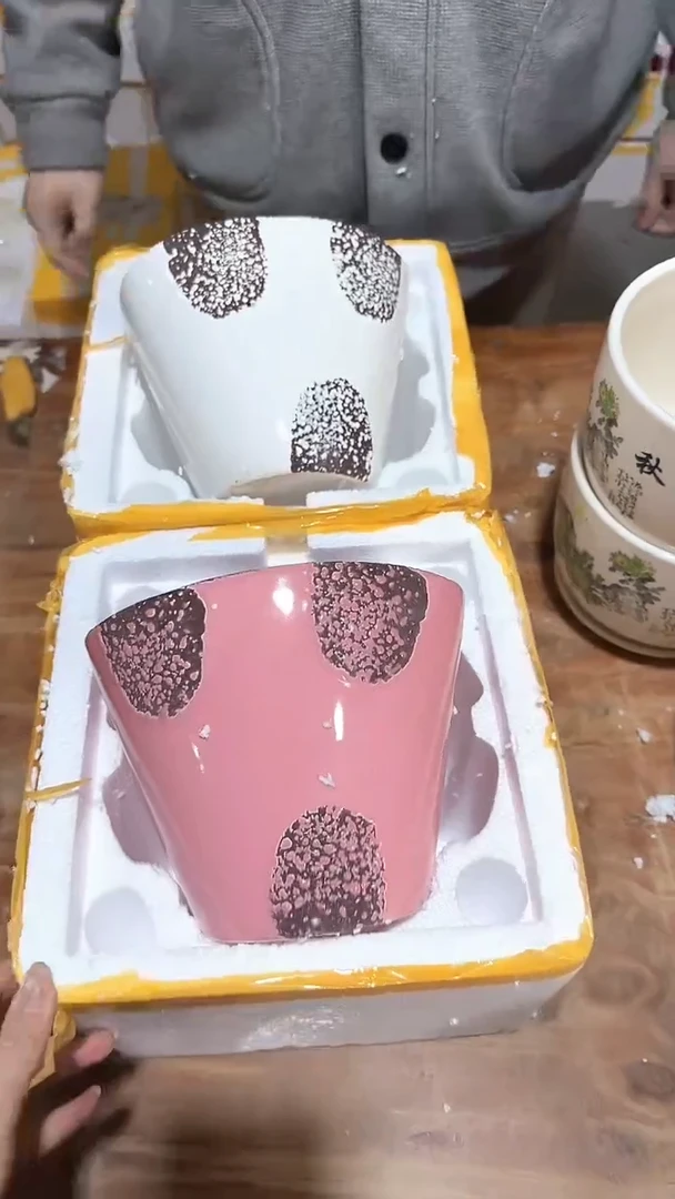 高温陶瓷花盆+E97