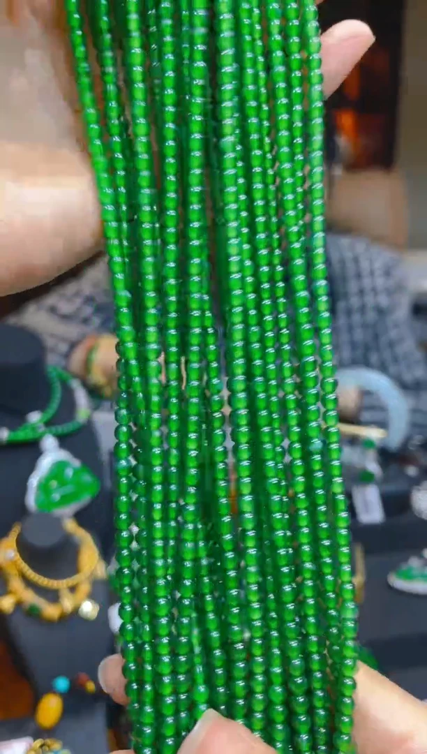 【闪购商品】翡翠颈饰未镶嵌123147（多样性发其一）珠串