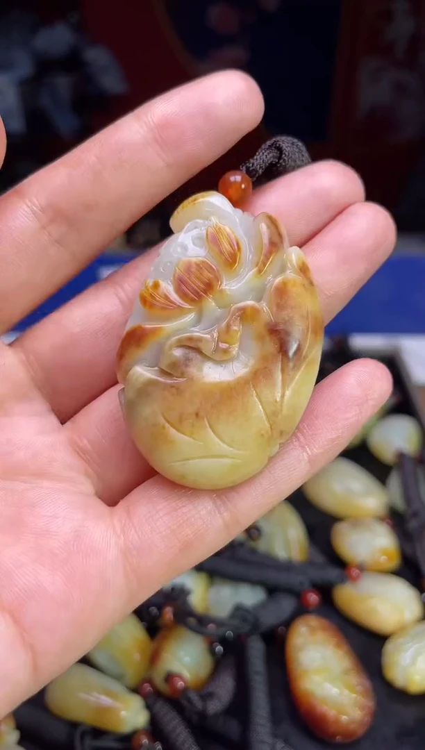 颈饰未镶嵌和田玉123