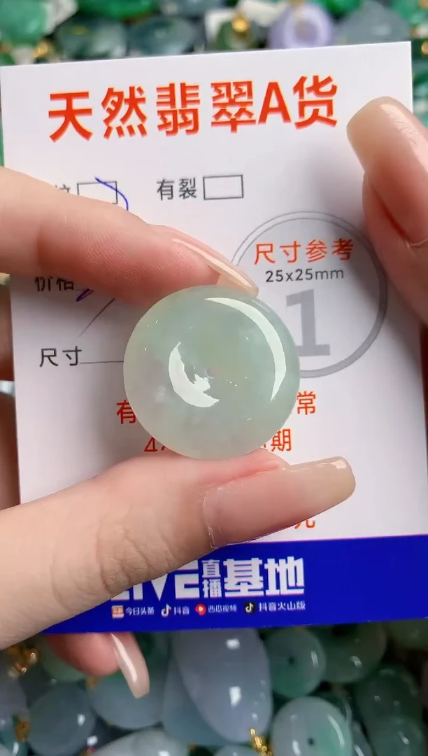 翡翠未镶嵌颈饰13003111