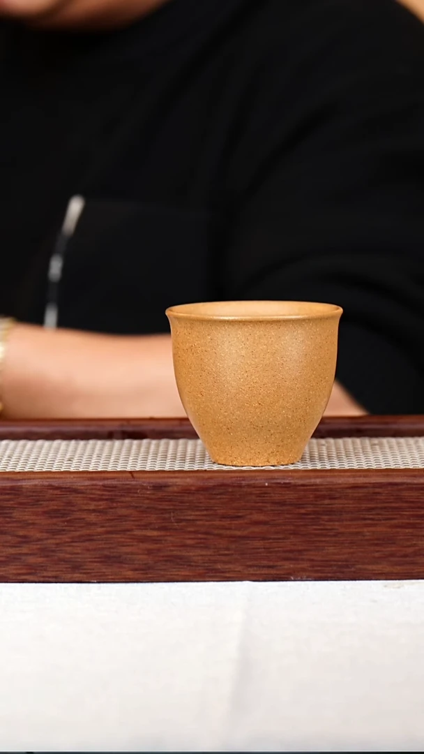 茶杯紫砂宜兴紫砂杯150CC  0052