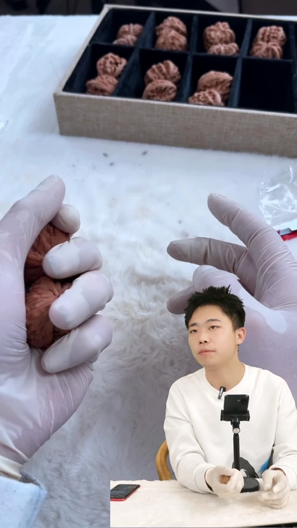 把件文玩核桃随*缘115莲花文玩核桃