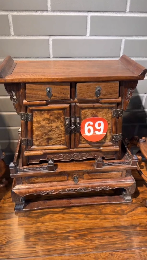 【闪购商品】木花梨木  两件套 工艺品