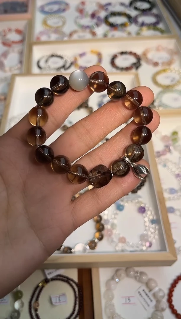 【闪购商品】水晶手链未镶嵌茶晶