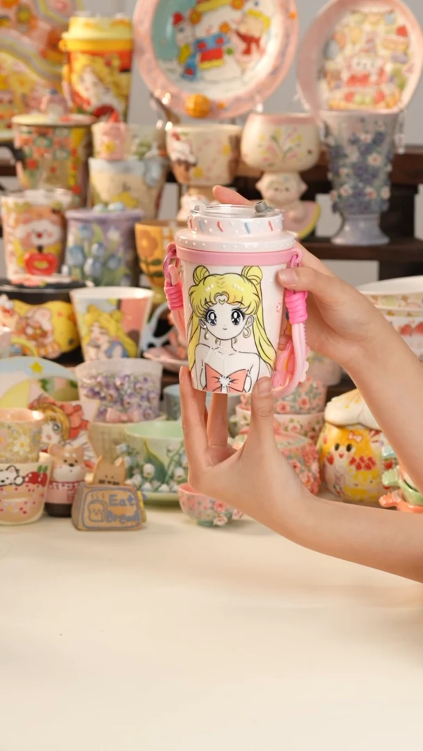 其他陶景德镇釉下彩手绘设计师款陶瓷