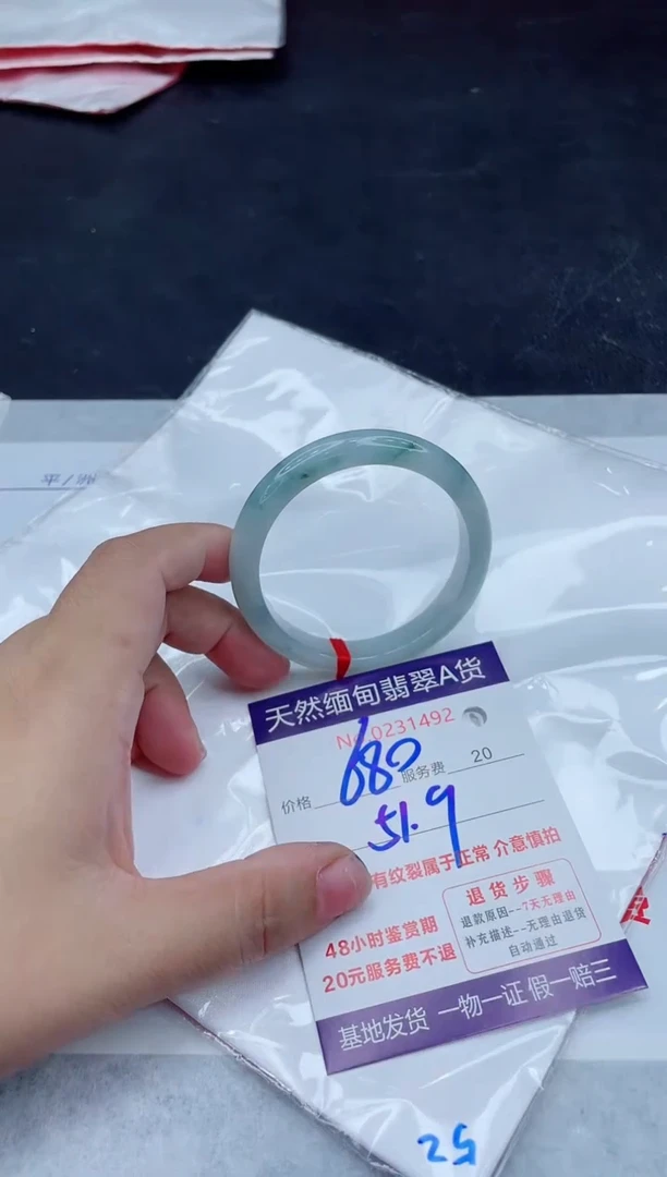 未镶嵌手镯翡翠680.00