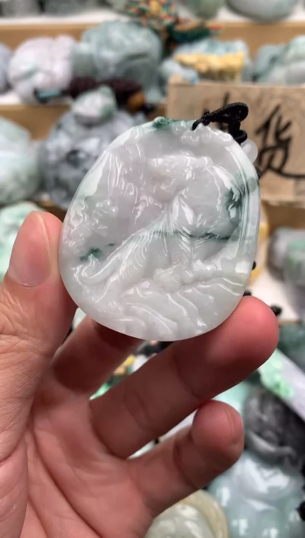 吊坠(不含链)未镶嵌翡翠1