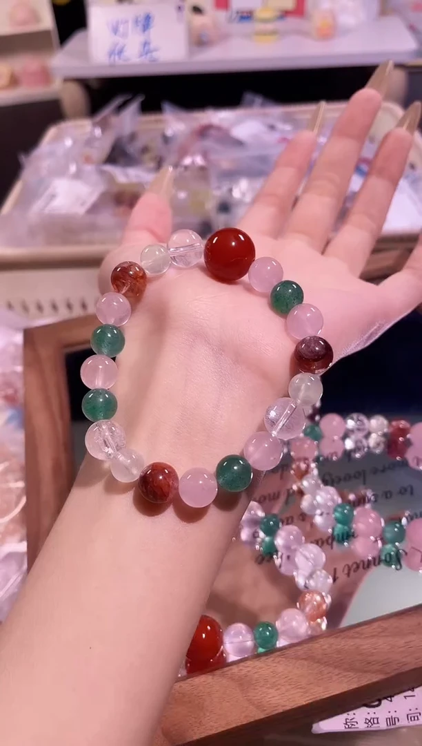 合金手链水晶T3166