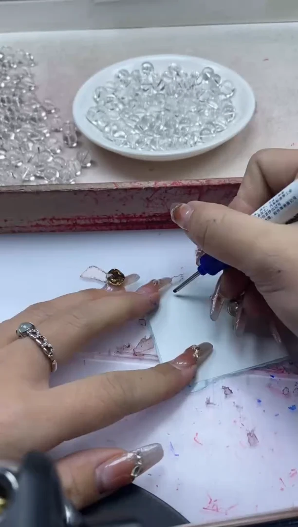 【闪购商品】水晶颈饰未镶嵌w188白水晶10mm*10颗